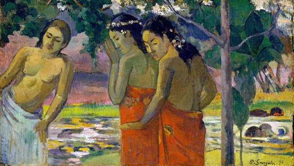 ‘Three Tahitian Women’ - Paul Gauguin (French, 1848-1903)
