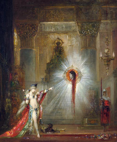 ‘The Apparition’ - Gustave Moreau (French, 1826-1898)