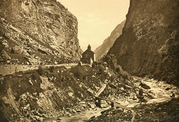 The River Doveria on the Simplon Pass