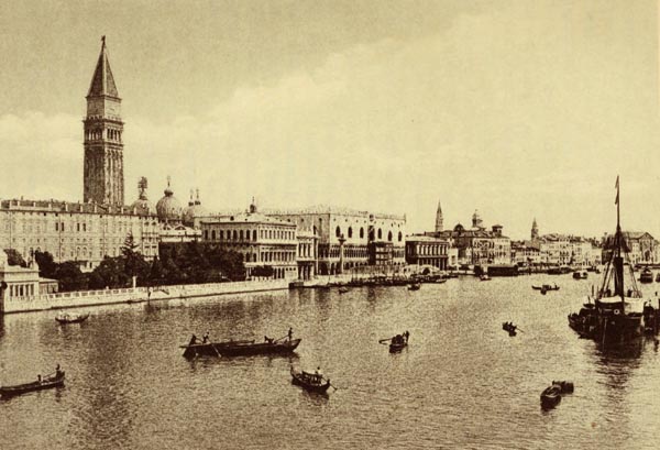 Venice - The Schiaconi Quay from the Custom House