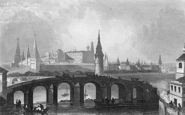 View of Moscow, 1856