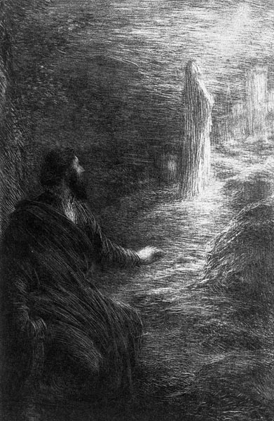 Wagner, Tannhäuser, Act 3 - Henri Fantin-Latour (French, 1836-1904)