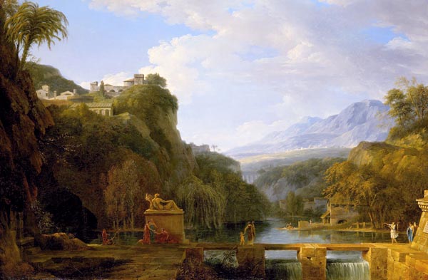 Landscape Of Ancient Greece (1786) - Pierre-Henri de Valenciennes (French, 1750 - 1819)