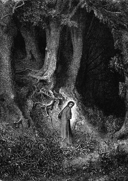 Dante: Inferno. /N'Unceasing Was The Play Of Wretched Hands; Now This, Now  That Way Glancing, To Shake Off; The Heat, Still Falling Fresh.' Wood