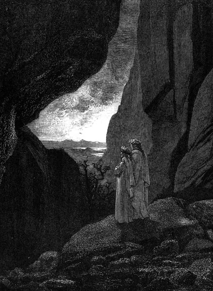 Dante Alighieri, La Divina Commedia, L'Inferno (The Divine Comedy, Hell) -  Canto XXXI (31): illustration by Gustave Doré for lines 82-84 'This proud  one / Would of his strength against almighty Jove /